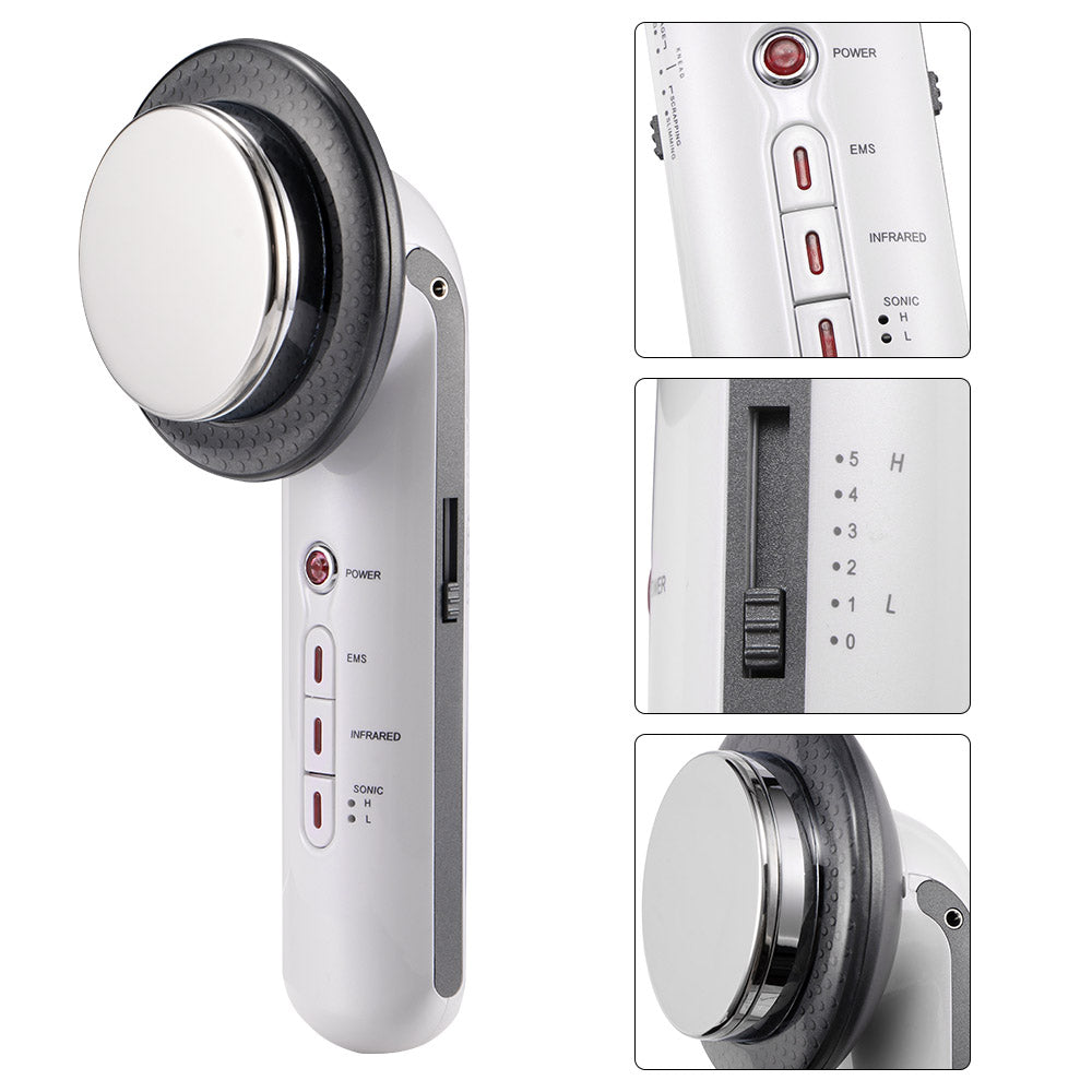 Masajeador Ultrasónico Corporal y Facial Reductor