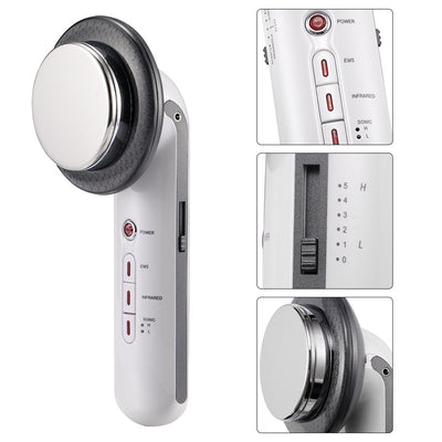 Masajeador Ultrasónico Corporal y Facial Reductor