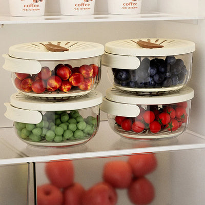 Cesta Plegable para Lavar Frutas y Verduras con Tapa y Asa