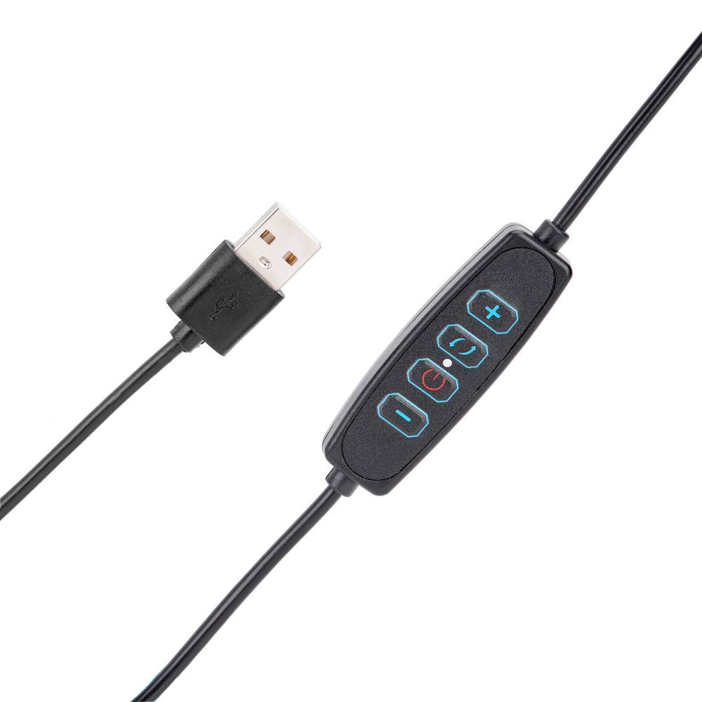 Aro de Luz LED de 10" con Trípode para Teléfono y Control Bluetooth