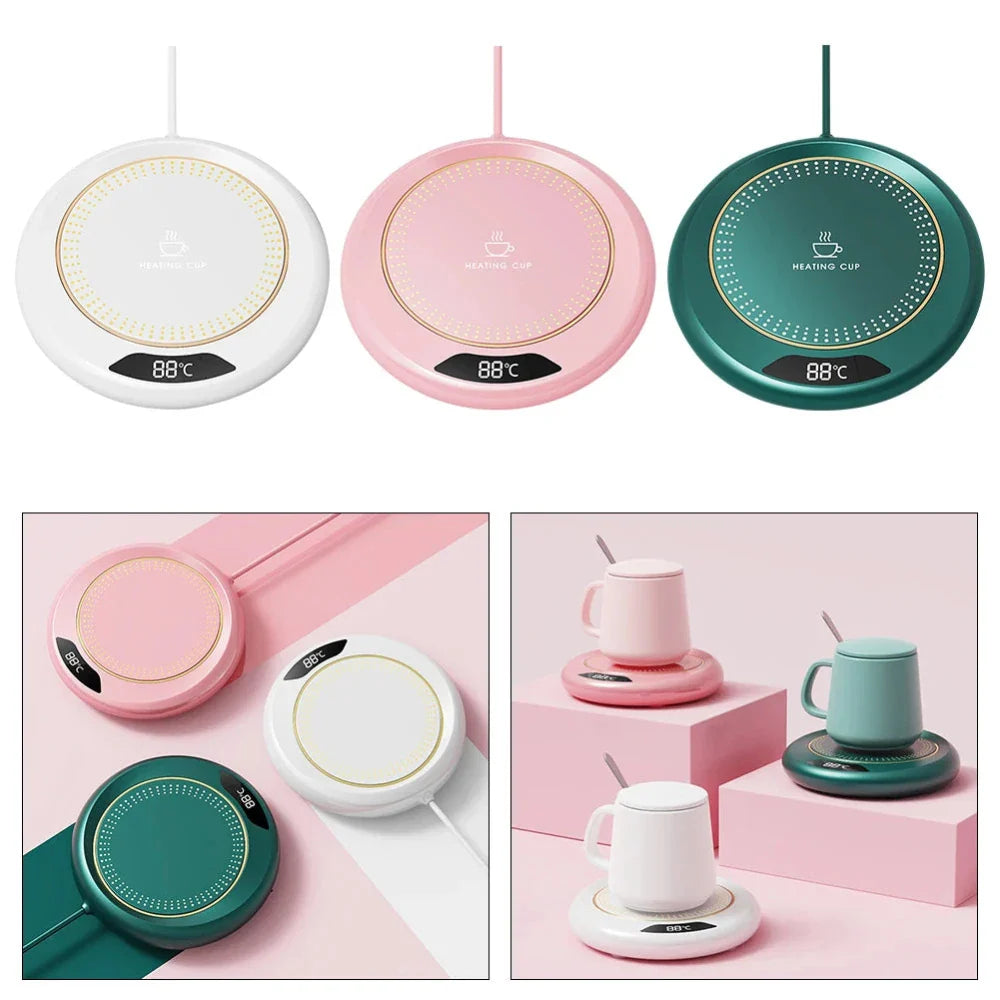 Calentador Inteligente de Taza USB con Pantalla Digital