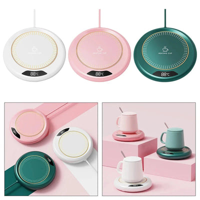 Calentador Inteligente de Taza USB con Pantalla Digital